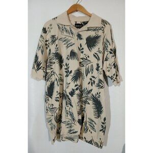 FALCON BAY Gold Label 2XL Beige Tropical Golf Polo Shirt